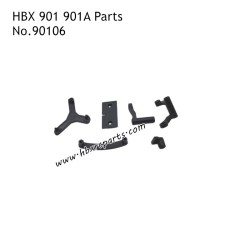 HBX 901A Firebolt Parts Steering Ackerman Plate and Servo Mount 90106