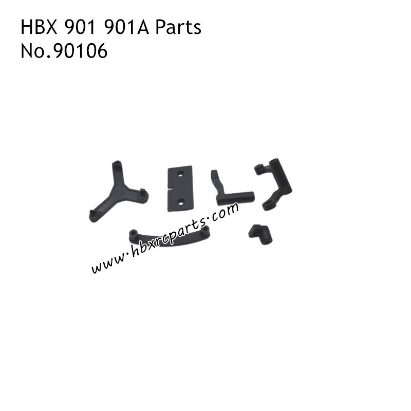 HBX 901A Firebolt Parts Steering Ackerman Plate and Servo Mount 90106 HBX 901A Firebolt Parts Steering Ackerman Plate and Servo Mount 90106