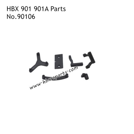 HBX 901A Firebolt Parts Steering Ackerman Plate and Servo Mount 90106