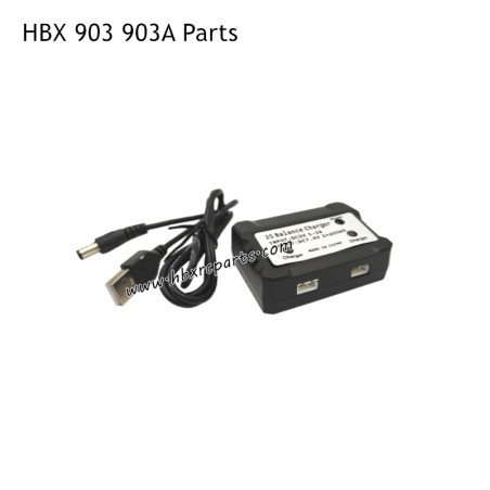HAIBOXING HBX 903A RC Car Parts 7.4V Dual Battery Charger