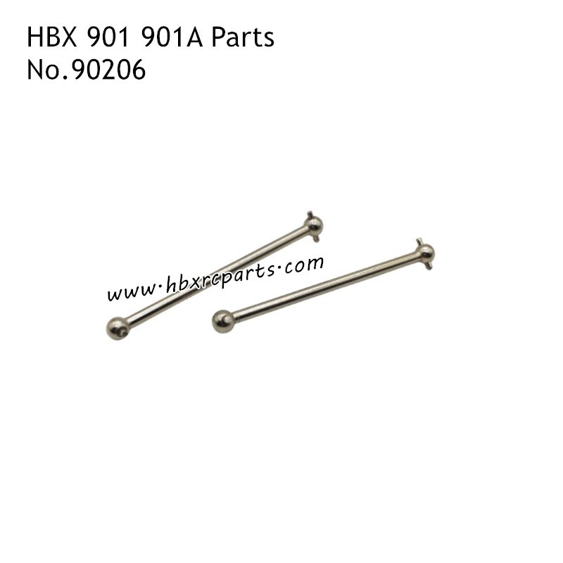 HAIBOXING HBX 901A Parts Metal Rear Drive Shafts 90206 HAIBOXING HBX 901A Parts Metal Rear Drive Shafts 90206