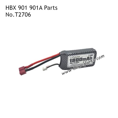 HAIBOXING HBX 901A High Speed RC Car Parts 7.4V 1800mAh Battery T2706