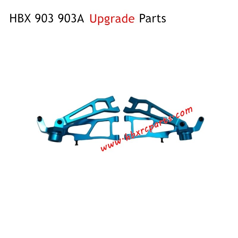 HBX 903A Vanguard Upgrade Parts Front Swing Arm and Steering Cup Blue HBX 903A Vanguard Upgrade Parts Front Swing Arm and Steering Cup Blue