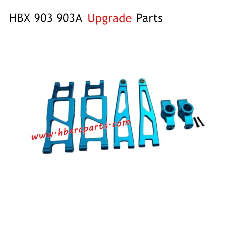 HBX 903A Vanguard Upgrade Parts Rear Swing Arm Blue HBX 903A Vanguard Upgrade Parts Rear Swing Arm Blue
