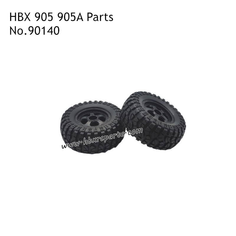 HBX 905A RC Car Parts Wheels Complete 90140 HBX 905A RC Car Parts Wheels Complete 90140