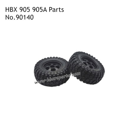 HBX 905A RC Car Parts Wheels Complete 90140