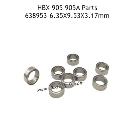HAIBOXING 905A Twister Parts 6.35X9.53X3.17mm Ball Bearings 635953