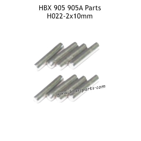 HAIBOXING 905 905A Twister Parts 2X10mm Wheel Hex Pin H022