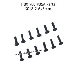 HAIBOXING 905 905A Parts 2.6X8mm Round Head Self Tapping Screws S018