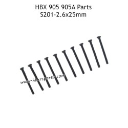 HAIBOXING 905 905A Parts 2.6X25mm Round Head Self Tapping Screws S201