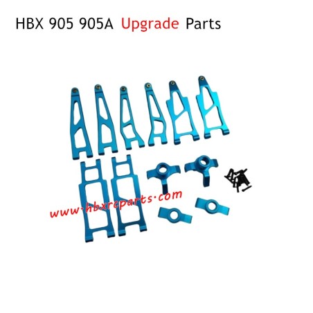 HBX 905A Twister Upgrade Parts Front and Rear Swing Arm Blue