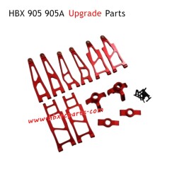 HBX 905A Twister Upgrade Parts Front and Rear Swing Arm Red