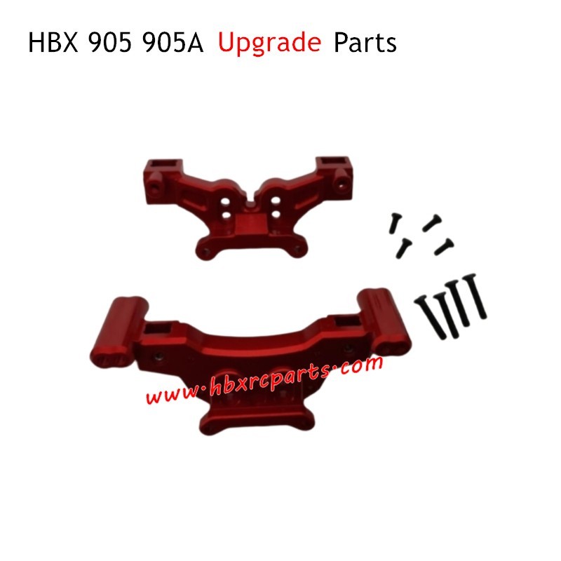 HBX 905A Twister Upgrade Parts Metal Front Rear Shock Tower Red HBX 905A Twister Upgrade Parts Metal Front Rear Shock Tower Red