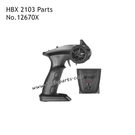 HAIBOXING HBX 2103 RC Car Parts 2.4Ghz Transmitter for Brushed Car 12670X