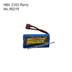 HAIBOXING HBX 2103 RC Car Parts 7.4V 1500mAh Battery T Plug 90219