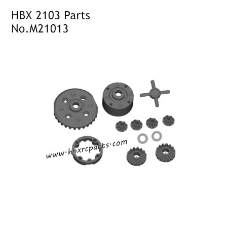 HAIBOXING HBX 2103 RC Car Parts Differential Gear Assembly M21013