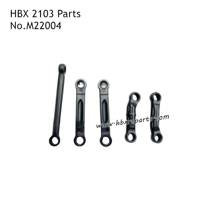 HBX 2103 RC Car Parts Rear Upper Links and Steering Links and Servo Link M22004