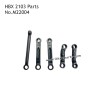 HBX 2103 RC Car Parts Rear Upper Links and Steering Links and Servo Link M22004