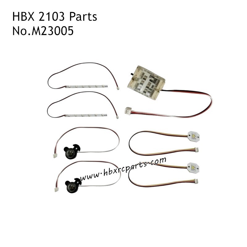 HBX 2103 RC Car Parts Headlight Taillight M23006 HBX 2103 RC Car Parts Headlight Taillight M23006