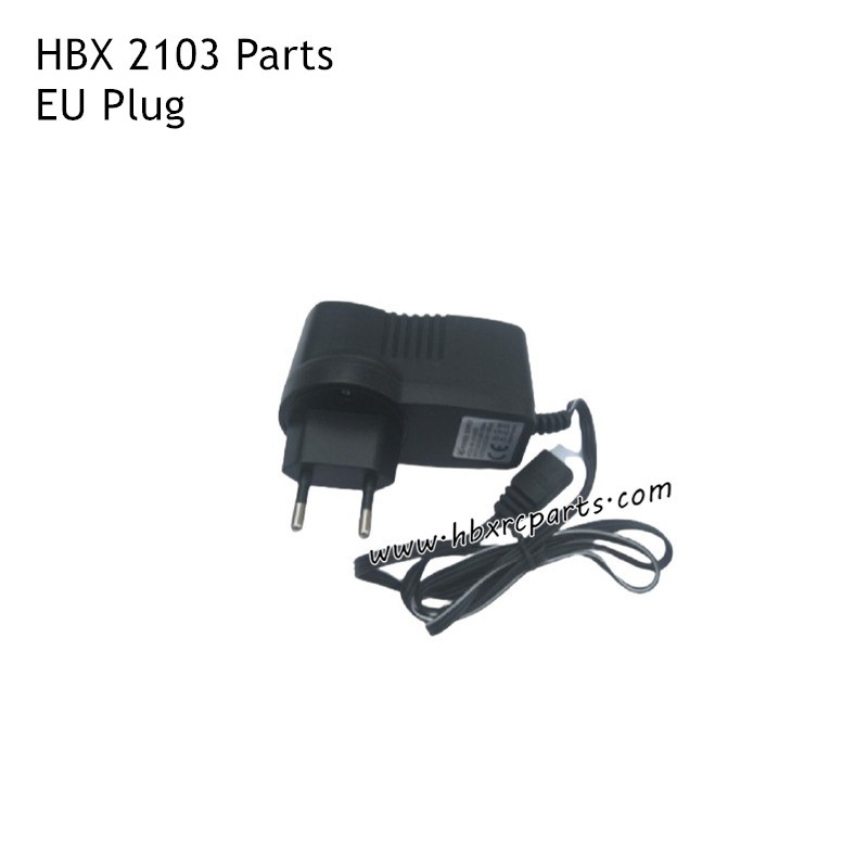 HBX 2103 RC Car Parts 7.4V Charger EU Plug HBX 2103 RC Car Parts 7.4V Charger EU Plug