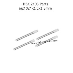 HAIBOXING HBX 2103 Parts 2.5x23mm Rear Hub Pins M21021