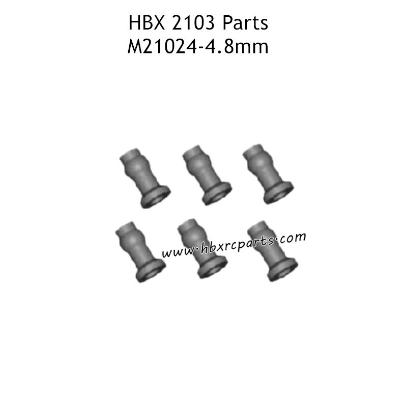 HAIBOXING HBX 2103 Parts 4.8mm Perforated Step Balls M21024 HAIBOXING HBX 2103 Parts 4.8mm Perforated Step Balls M21024