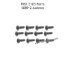 HAIBOXING HBX 2103 Parts PBHO2.6X6mm Pan Head Self Tapping Screws S089