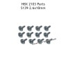 HAIBOXING HBX 2103 Parts PWTHO2.6X10mm Flange Head Self Tapping Screws S139