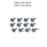 HAIBOXING HBX 2103 Parts PWTHO2.6X12mm Flange Head Self Tapping Screws S227