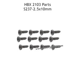 HAIBOXING HBX 2103 Parts BMHO2.5X10MM Pan Head Fine Thread Screws S237
