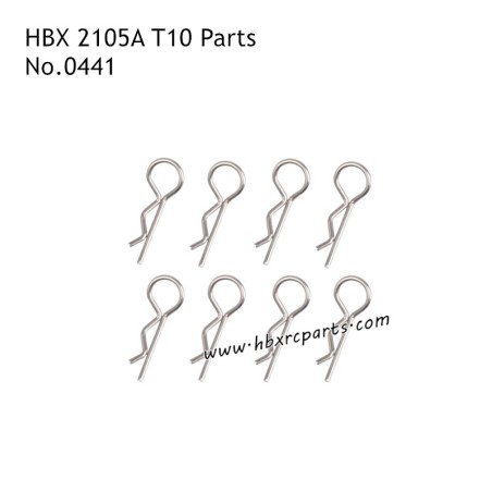 HBX 2105A RC Car Parts 1x1.6.5mm R-Shape Pin 0441
