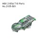 HBX 2105A RC Car Parts Car Shell Green 2105-B01