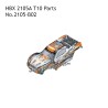 HBX 2105A RC Car Parts Car Shell Orange 2105-B002