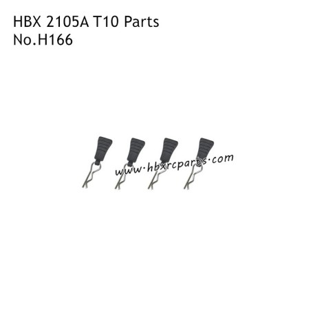 HBX 2105A T10 RC Car Parts Body Clips H166