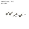 HAIBOXING HBX 901 901A RC Car Parts Wheel Lock Screws 90131