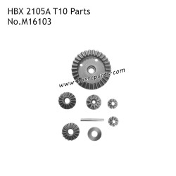 HBX 2105A T10 Parts Metal Differential Gear Kit and Active Bevel Gear M16103