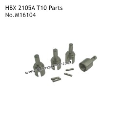 HBX 2105A T10 Parts Machined Metal Differential Outdrive Cups and Pins M16104