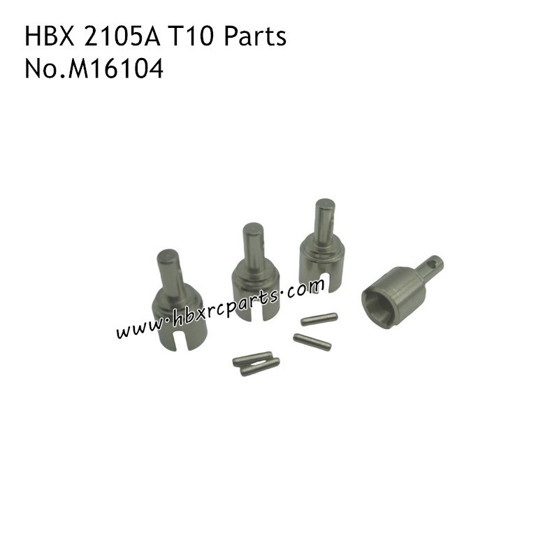 HBX 2105A T10 Parts Machined Metal Differential Outdrive Cups and Pins M16104 HBX 2105A T10 Parts Machined Metal Differential Outdrive Cups and Pins M16104