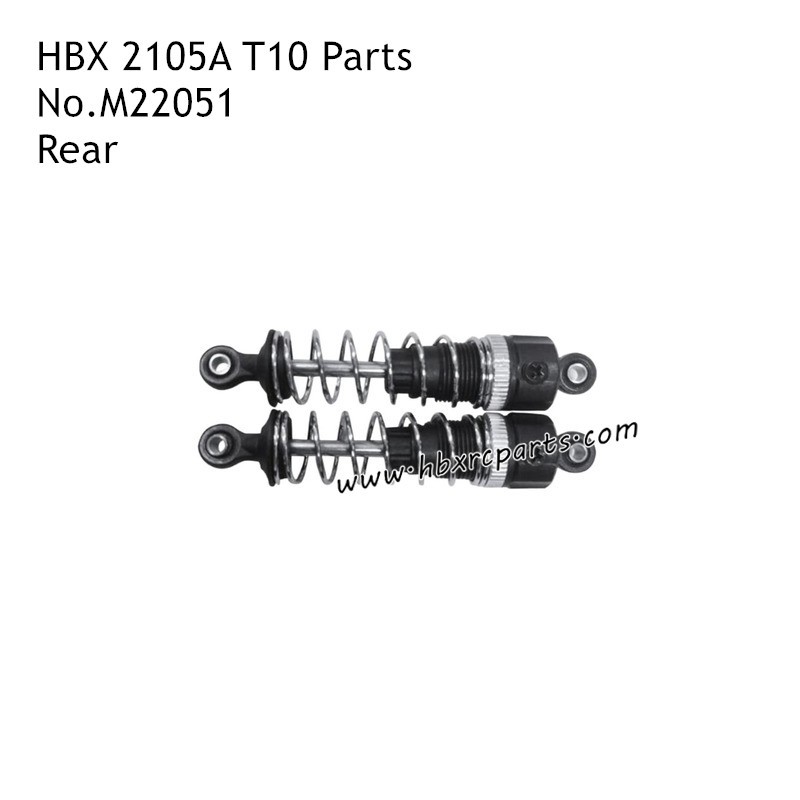 HBX 2105A T10 RC Speed Car Parts Rear Shocks M22051