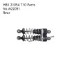 HBX 2105A T10 RC Speed Car Parts Rear Shocks M22051