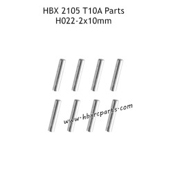 HAIBOXING HBX 2105A T10 RC Truck Parts 2X10mm Wheel Hex Pin H022