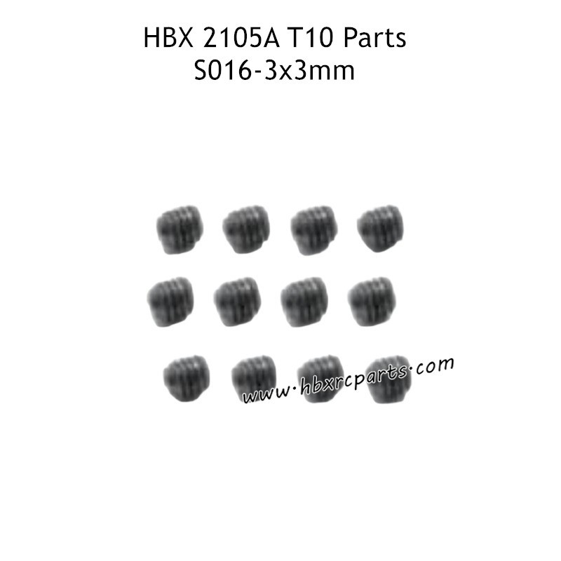 HAIBOXING HBX 2105A RC Truck Parts 3X3mm Set Screw S016 HAIBOXING HBX 2105A RC Truck Parts 3X3mm Set Screw S016