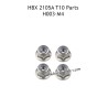 HBX 2105A T10 RC Car Parts M4 Flange Locknut H003