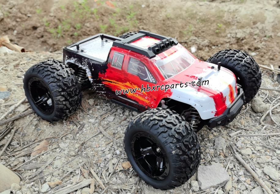 HAIBOXING-HBX-2996-High-Speed-Brushed-RC-Car-Red
