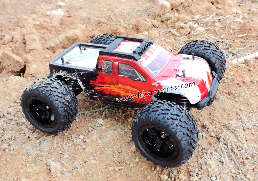 HAIBOXING-HBX-2996-High-Speed-Off-road-Brushed-RC-Car-Red-Overview