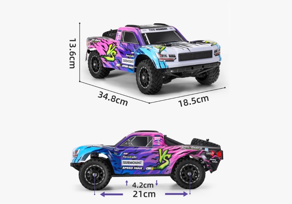 HAIBOXING-HBX-3101A-High-Speed-RC-Car-Overview